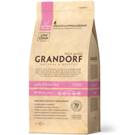 Grandorf Cat - Lammas ja pruun riis 2kg - Kitten kassitoit