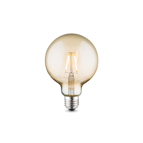 LED lamp GLOBE merevaik, D9,5xH13,5 cm, 2W, E27, 2700K