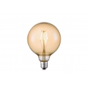 LED lamp CARBON merevaik, D12,5xH17 cm, 4W, E27, 3000K