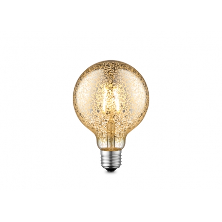 LED lamp DECO hõbe-kuldne, D9,5xH13,5 cm, 4W, E27, 2700K