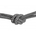 Tekstiilkaabel FABRIC must / valge, D0,6x300 cm