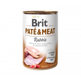 Brit Care Rabbit Pate & Meat konserv koertele 6x400g