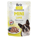 Brit Care Mini pouch Lamb fillets in gravy einekotike koertele 24x85g