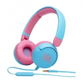JBL JR 310, sinine/roosa - Kõrvapealsed kõrvaklapid