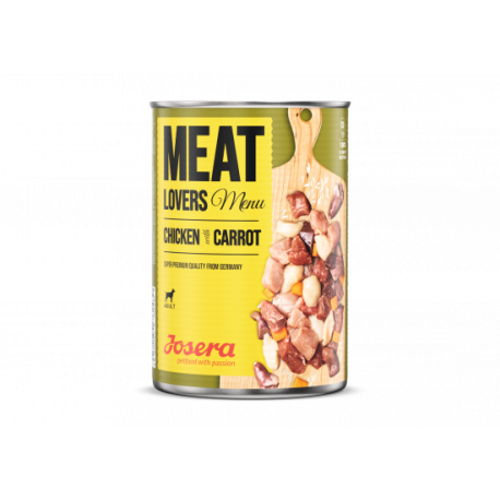 Josera Meat Lovers Menu koeratoit kana porgandiga 6x800g