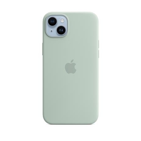 Apple iPhone 14 Plus Silicone Case with MagSafe, heleroheline - Silikoonümbris
