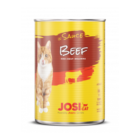 Josera JosiCat kassitoit Loomaliha kastmes 12x400g