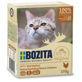 Bozita kassikonserv Minced Chicken in Jelly 16x370g