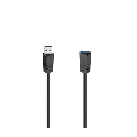Hama Extension Cable, USB-A 3.0 pikendus, 1,5 m, must - Kaabel