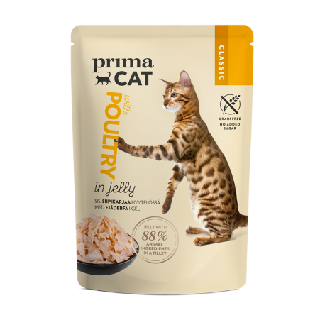 Prima Cat kassi einekotike linnuliha tarrendis 28x85g