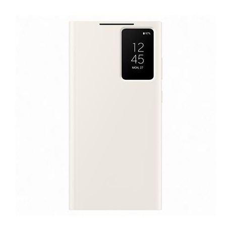 Samsung Smart View Wallet, Galaxy S23 Ultra, beež - Kaaned