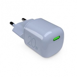 Puro MiniPro, USB-C, 20 W, sinine - Vooluadapter