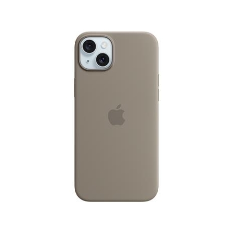 Apple Silicone Case with Magsafe, iPhone 15 Plus, pruun - Ümbris