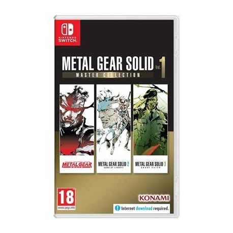 Metal Gear Solid Master Collection Vol. 1, Nintendo Switch - Mäng