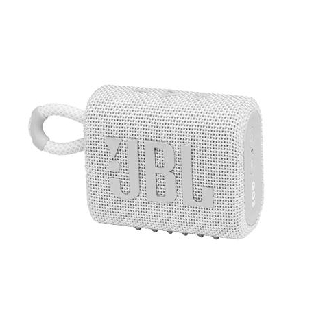 JBL GO 3, valge - Kaasaskantav juhtmevaba kõlar