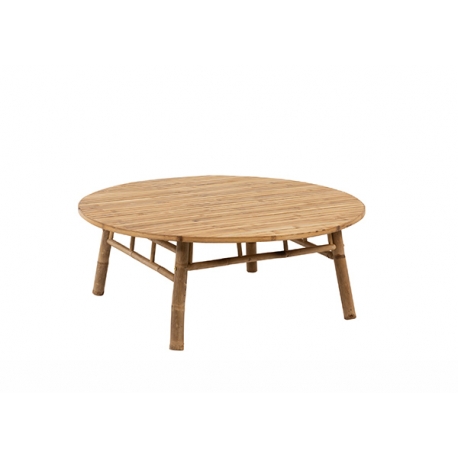 Diivanilaud BAMBOO naturaalne, 120x120xH46 cm