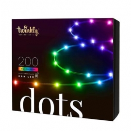 Twinkly Dots, 200 LED, IP20, 10 m, valge - Nutikas valgusriba