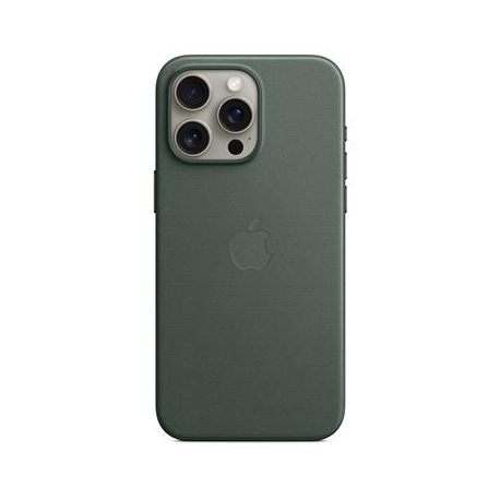 Apple FineWoven Case with MagSafe, iPhone 15 Pro Max, roheline - Ümbris