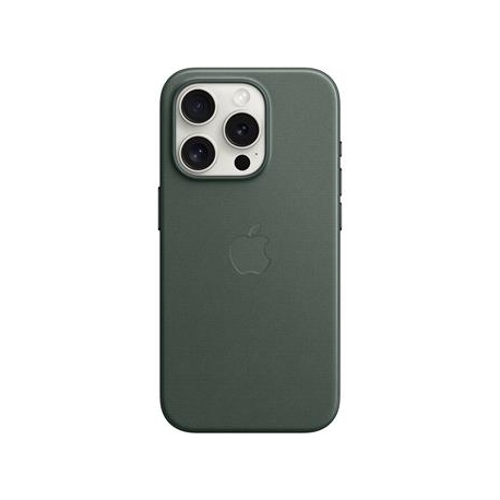 Apple FineWoven Case with MagSafe, iPhone 15 Pro, roheline - Ümbris