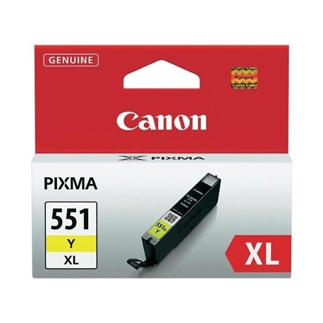 Tindikassett Canon CLI-551XLY (kollane)