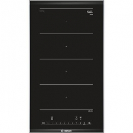 Bosch seeria 6, laius 30,6 cm, terasraamiga, must - Integreeritav induktsioonpliidiplaat