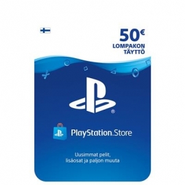 PlayStation Sony Network Live kaart, €50 - Rahakaart