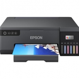 Epson EcoTank L8050, WiFi, LAN, must - Multifunktsionaalne tindiprinter/fotoprinter