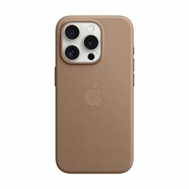 Apple FineWoven Case with MagSafe, iPhone 15 Pro, pruun - Ümbris