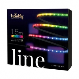 Twinkly Line Starter Kit, 1,5m, must - LED riba