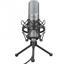 Trust GXT 242 Lance Streaming, USB, hõbedane/must - Mikrofon