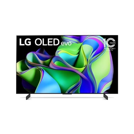 LG OLED evo C3, 42'', Ultra HD, OLED, jalad äärtes, hall - Teler