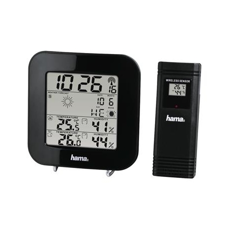 Hama EWS-200, must - Termomeeter