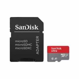 SanDisk Ultra microSDXC, 512 GB, hall - MicroSD mälukaart SD adapteriga