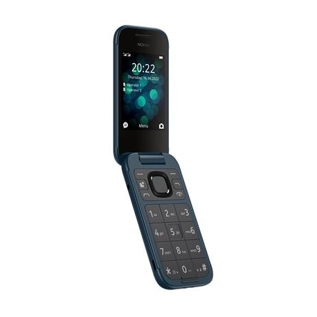Nokia 2660 Flip, sinine - Mobiiltelefon