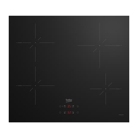 Beko, laius 59 cm, must - Integreeritav induktsioonpliidiplaat