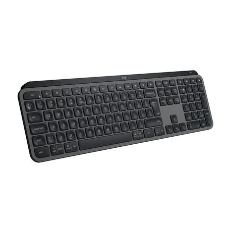 Logitech MX Keys S, US, must - Juhtmevaba klaviatuur