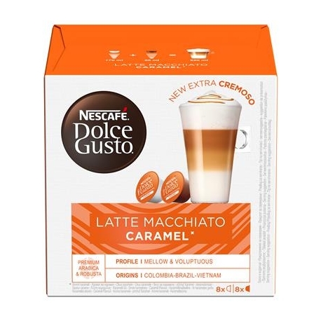 Kohvikapslid Nescafe Dolce Gusto Caramel Latte Macchiato