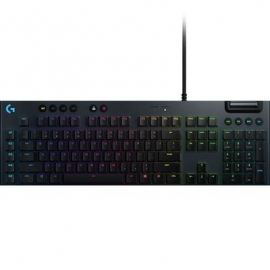 Logitech G815 Clicky, SWE, must - Mehaaniline klaviatuur