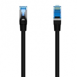 Hama Network Cable, CAT-6a, 10 Gbit/s, S/FTP varjestusega, 5 m, must - Ethernet kaabel