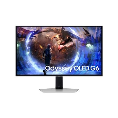 Samsung Odyssey OLED G6, 27'', 360 Hz, QHD, OLED, hõbe - Monitor