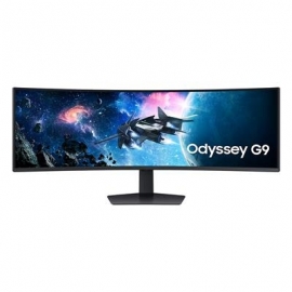 Samsung Odyssey G9, 49'', nõgus, DQHD, LED VA, 240 Hz, must - Monitor