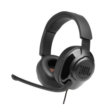 JBL Quantum 300, must - Mänguri peakomplekt