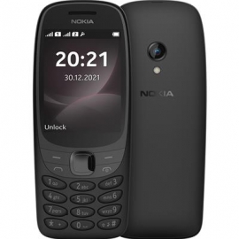 Nokia 6310 Dual SIM LTE, must - Mobiiltelefon