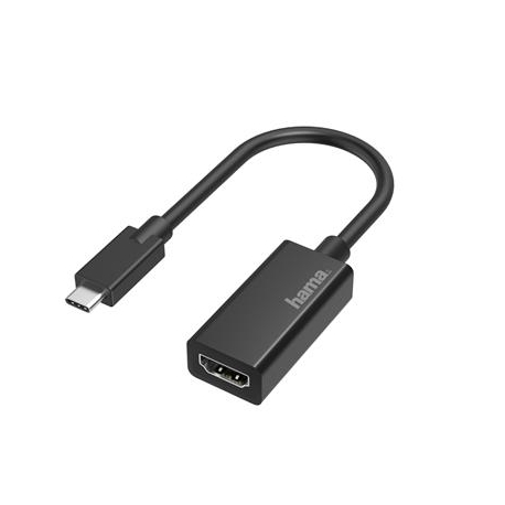 Hama Video Adapter, USB-C, HDMI, 4K, must - Adapter