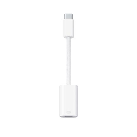 Apple USB-C - Lightning, valge - Adapter