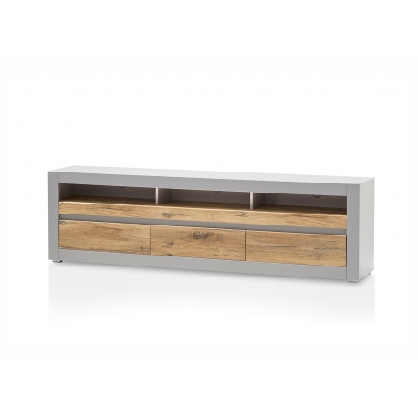 Tv-alus CASABLANCA tamm / matthall, 217x42xH63 cm