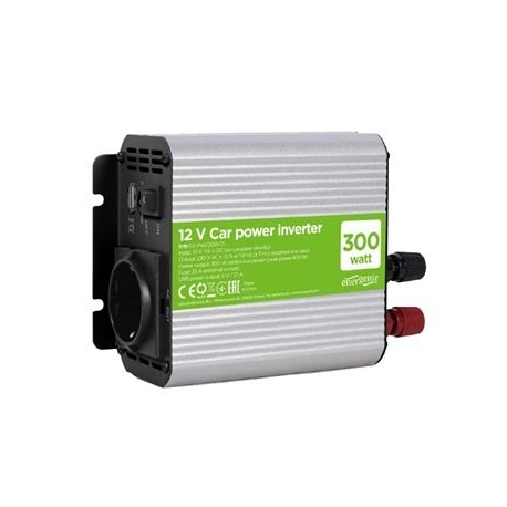 Gembird 12V- 300W + USB port - Inverter