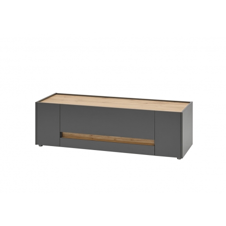 Tv-alus CITY antratsiit / tamm, 140x45xH42 cm