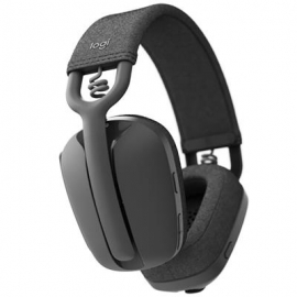 Logitech Zone Vibe 100, must - Juhtmevaba peakomplekt