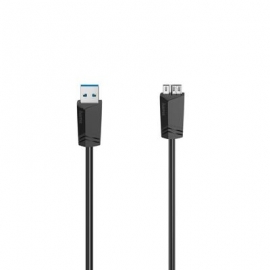 Hama Micro-USB Cable, 5 Gbit/s, 1,5 m, must - Kaabel